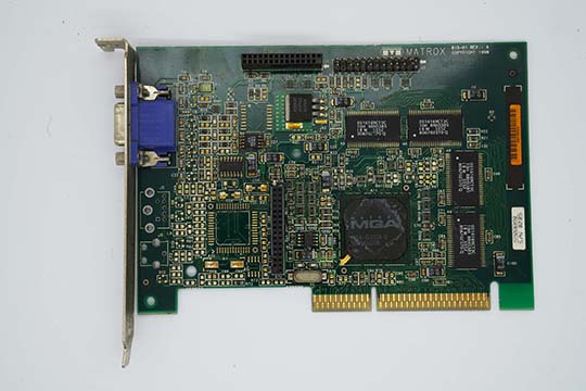 Matrox 迈创 G100 8MB显示卡G+-PROA-8D-OEM（MGA-G100A-E芯片）